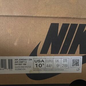 Nike Air Jordan 1 ZM CMFT 2 Label - Orange & Royal Pulse